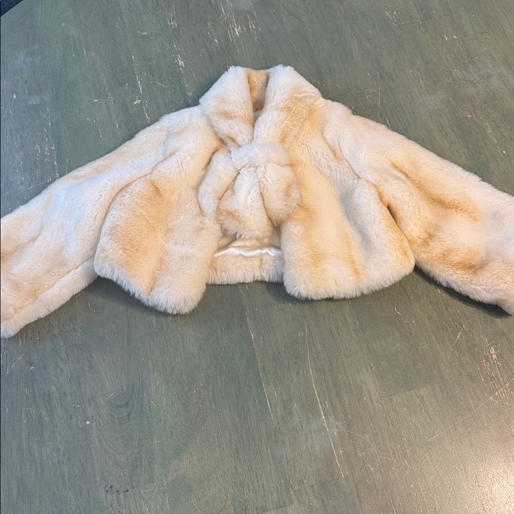 Gymboree Vintage Faux Fur Coat for Girls